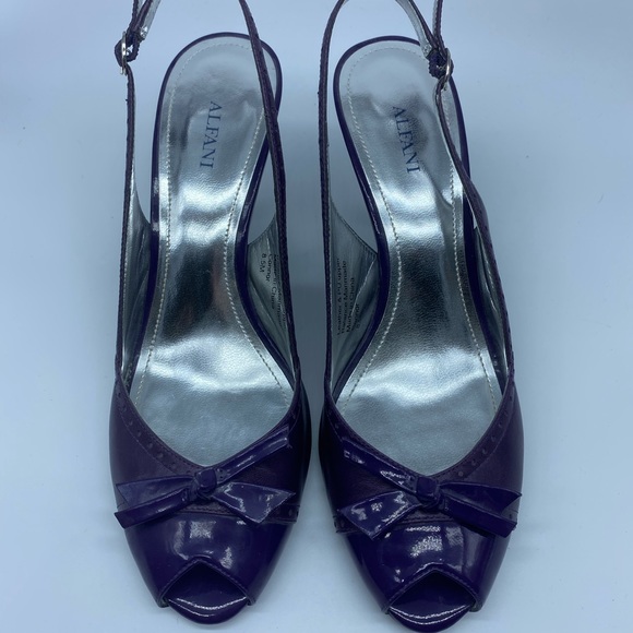 Alfani Purple Connor Heels - 8.5M - Excellent Cond - Picture 2 of 5